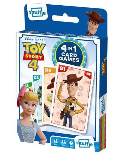 Karte za igranje Cartamundi - Toy Story, 4 u 1 - 1