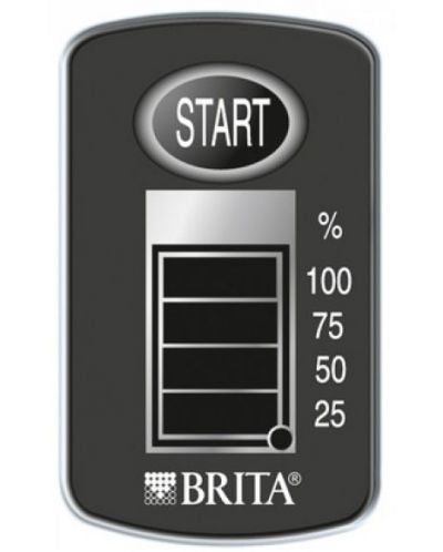 Vrč za filtriranje BRITA - Aluna Cool Memo, 3 filtera, bijeli - 6