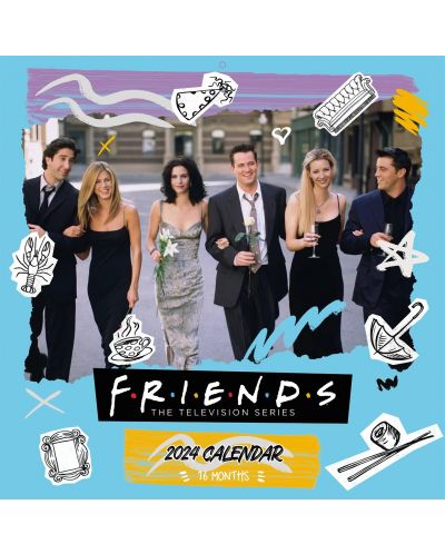 Kalendar Pyramid Television: Friends - Holiday mood 2024 - 1