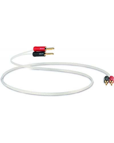 Kabel za zvučnici QED - Performance Silver Micro, 4x RCA, 1 m, bijeli - 1