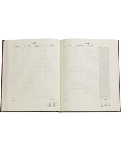 Kalendar-dnevnik Paperblanks Restoration - Ultra, 80 listova, 2024 - 4