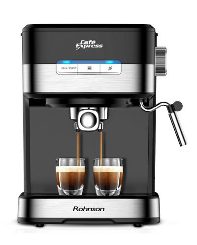 Aparat za kavu Rohnson - R 98018, 15 bar, 1.5 l, crni - 1