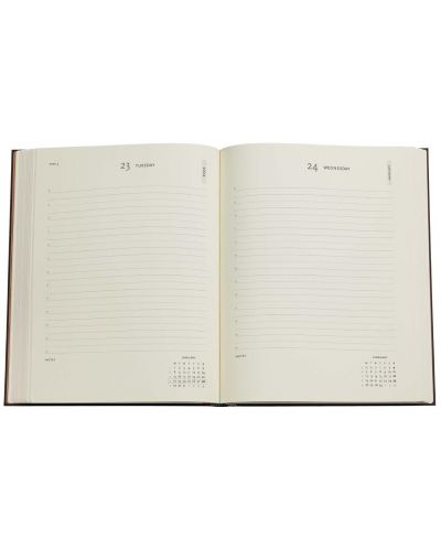 Kalendar-bilježnica Paperblanks Bavarian - Po danima, 216 listova, 2024 - 4