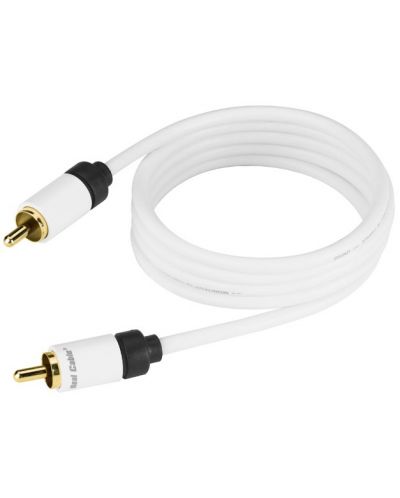 Kabel Real Cable - SUB-1, RCA, 3m, bijeli - 1