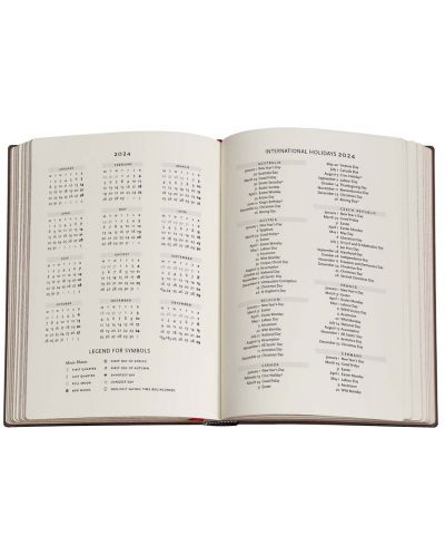 Kalendar-dnevnik Paperblanks Tropical Garden - Okomiti, 80 listova, 2024 - 3