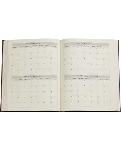 Kalendar-bilježnica Paperblanks Granada Turquoise - Ultra Horizontal, 18 x 23 cm, 80 listova, 2024 - 5