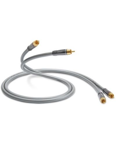 Kabel za zvučnici QED - Performance Audio 40i, 4x RCA, 2 m, sivi - 1