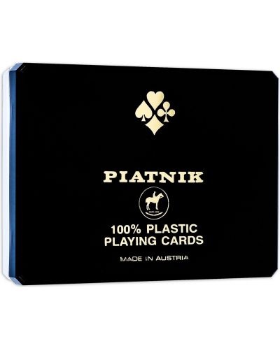 Karte za igranje Piatnik - 100% Plastic - 1