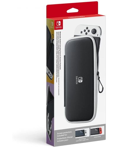 Futrola i protektor Nintendo - OLED Black & White (Nintendo Switch) - 1