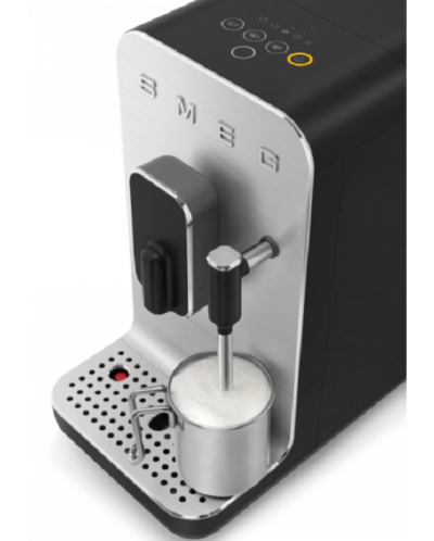 Aparat za kavu Smeg - BCC02BLMEU, 19 bara, 1,4 l, sa mlaznicom za paru, crni - 2