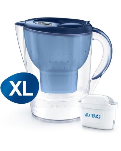 Vrč za filtriranje vode BRITA - Marella XL Memo, 3.5l, plavi - 2