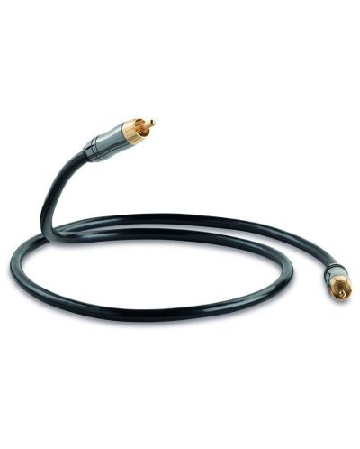 Kabel za subwoofer QED - Performance Subwoofer, 2x RCA, 3 m, crni - 1