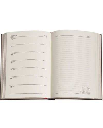 Kalendar-dnevnik Paperblanks Terrene - Verso, 13 х 18 cm, 80 listova, 2024 - 4