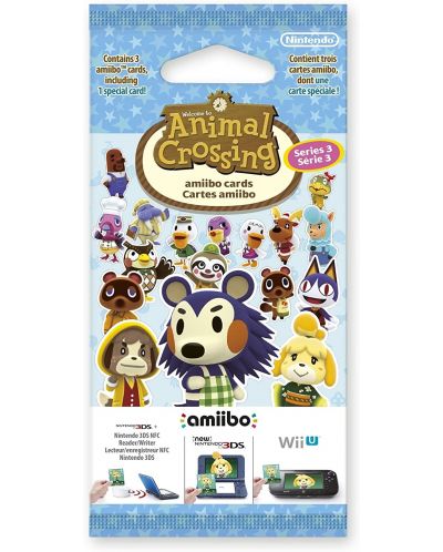 Karte Nintendo Amiibo Animal Crossing - Series 3 - 1