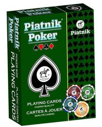 Poker karte Piatnik - Crvene - 1
