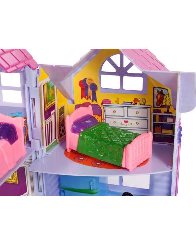 Kuća za lutke MalPlay - My Sweet Home sa 6 soba, namještajem i figurinama - 5