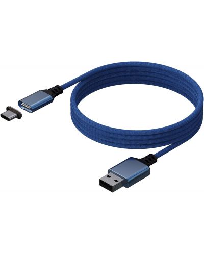 Kabel Konix - Mythics Premium Magnetic Cable 3 m, plavi (Xbox Series X/S) - 3