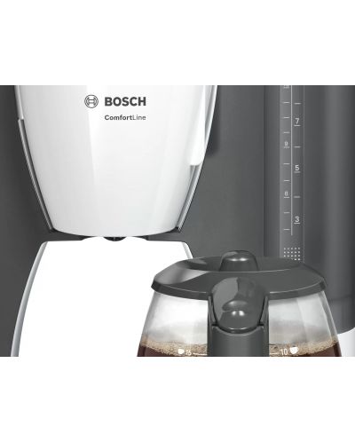Aparat za filter kavu Bosch - TKA6A041, 1.2 l, bijelo/sivi - 3