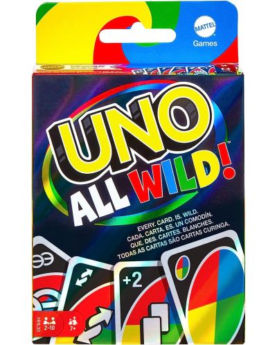 Karte za igranje Uno All Wild! - 1