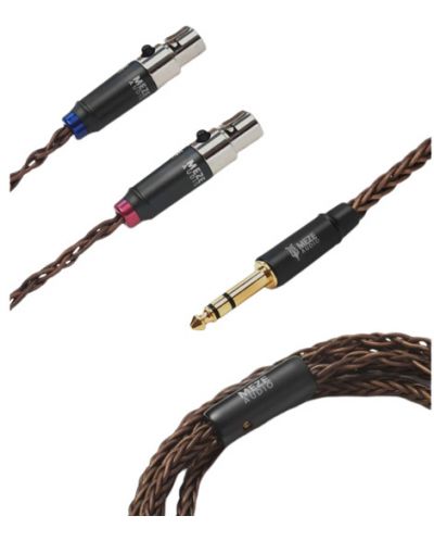 Kabel Meze Audio - PCUHD Premium Cable, mini XLR/6.3mm, 2.5m, bakar - 1