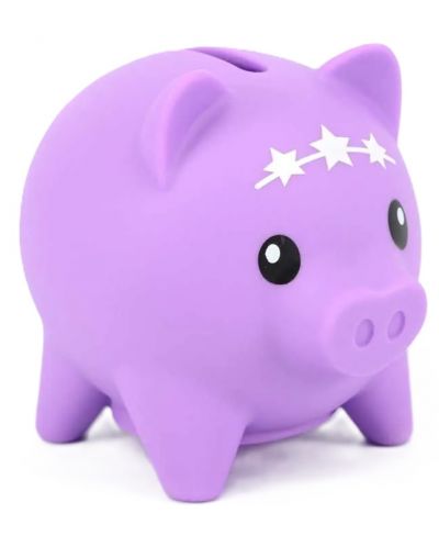 Kasica prasica Boti Pocket Money Piggies - Ljubičasta, s dodacima - 3