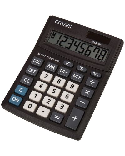 Kalkulator Citizen - CMB801-BK, stolni, 8-znamenkasti, crni - 1
