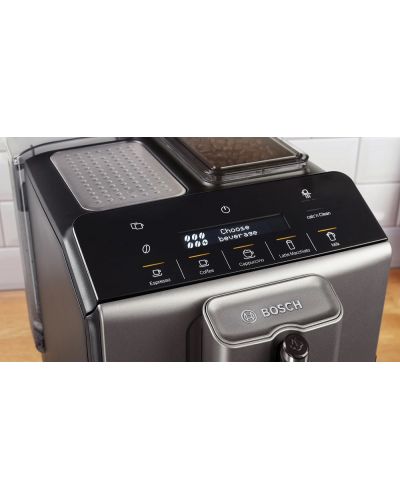 Automatski aparat za kavu Bosch - TIE20504, 15 bar, 1.4 l, crno/sivi - 3