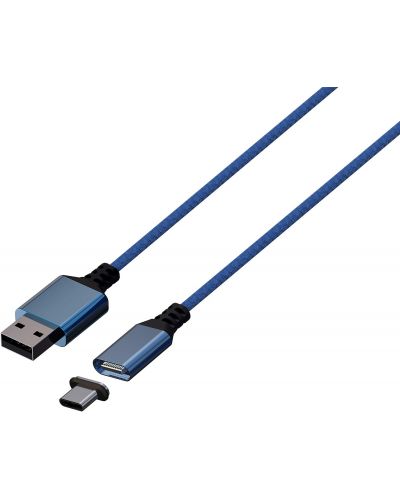 Kabel Konix - Mythics Premium Magnetic Cable 3 m, plavi (Xbox Series X/S) - 2