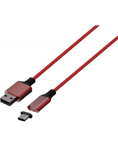 Kabel Konix - Mythics Premium Magnetic Cable 3 m, crveni (Xbox Series X/S) - 2