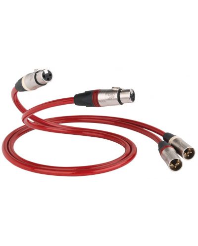 Kabel za zvučnici QED - Reference XLR 40 Analogue, 1 m, crveni - 1