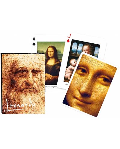 Igraće karte  Piatnik - Leonardo da Vinci - 1