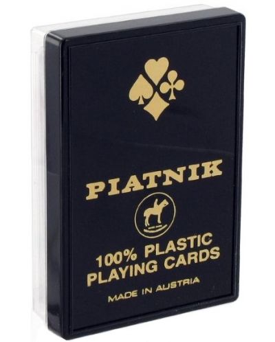 Karte za igranje Piatnik - 100% plastic - 1