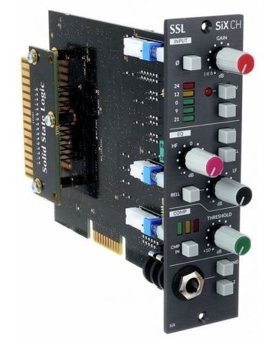 Kanalski modul Solid State Logic - 500 Series SiX Channel, srebrnast - 2