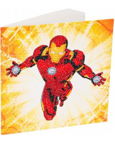 Kartica dijamantni goblen Craft Buddy - Iron Man - 2