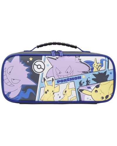 Futrola Hori Cargo Pouch Compact - Pikachu, Gengar & Mimikyu (Nintendo Switch/OLED/Lite) - 1