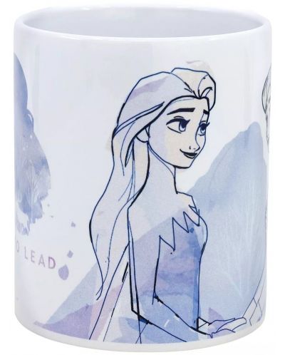 Keramička šalica Stor Frozen - 325 ml, Born to Lead - 3