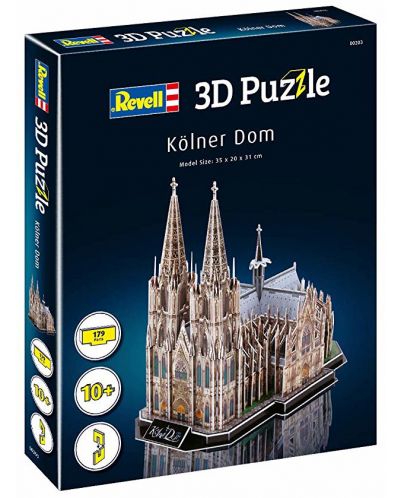 3D slagalica Revell - Kelnska katedrala - 2