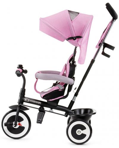 Tricikl KinderKraft Aston - ružičasti - 4