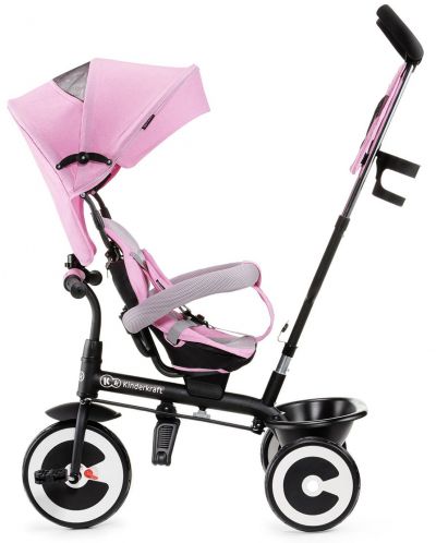 Tricikl KinderKraft Aston - ružičasti - 8