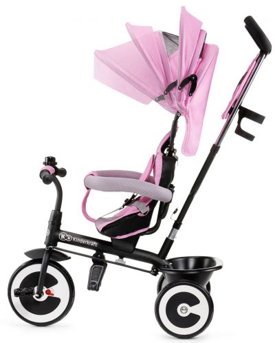 Tricikl KinderKraft Aston - ružičasti - 5
