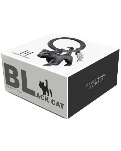 Privjesak za ključeve Metalmorphose - Black Cat - 3