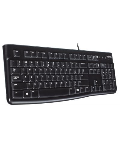 Tipkovnica Logitech - K120, crna - 7