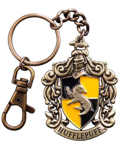 Privjesak za ključeve 3D The Noble Collection Movies: Harry Potter - Hufflepuff - 1