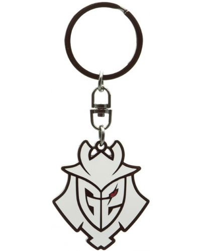 Privjesak za ključeve ABYstyle Esports: G2 - Samurai Logo - 1