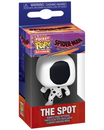 Privjesak za ključeve Funko Pocket POP! Marvel:  Spider-Man - The Spot (Across The Spider-Verse) - 2