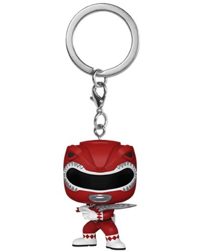 Privjesak za ključeve Funko Pocket POP! Television: Mighty Morphin Power Rangers - Red Ranger - 1