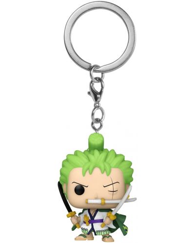 Privjesak za ključeve Funko Pocket POP! Animation: One Piece - Roronoa Zoro - 1