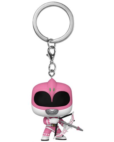 Privjesak za ključeve Funko Pocket POP! Television: Mighty Morphin Power Rangers - Pink Ranger - 1
