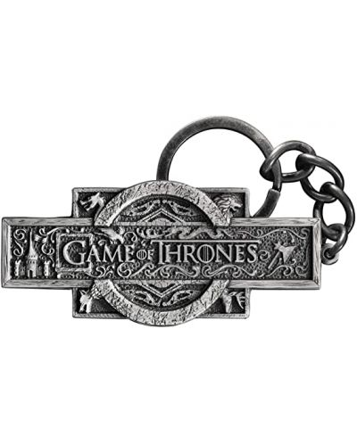 Privjesak za ključeve The Noble Collection Television: Game of Thrones - Logo - 1