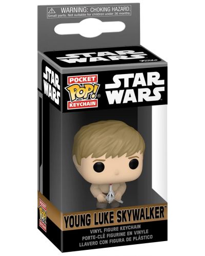 Privjesak za ključeve Funko Pocket POP! Movies: Star Wars - Young Luke Skywalker - 2
